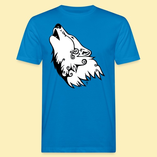 Le Loup de Neved (version blanche) - T-shirt bio Homme