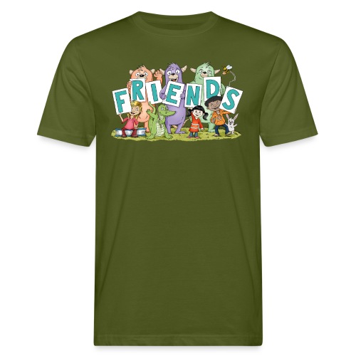 friends - Männer Bio-T-Shirt