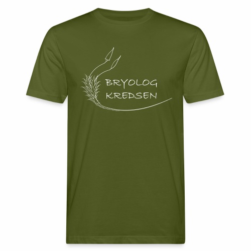 Bryologkredsen - hvidt logo - Organic mænd