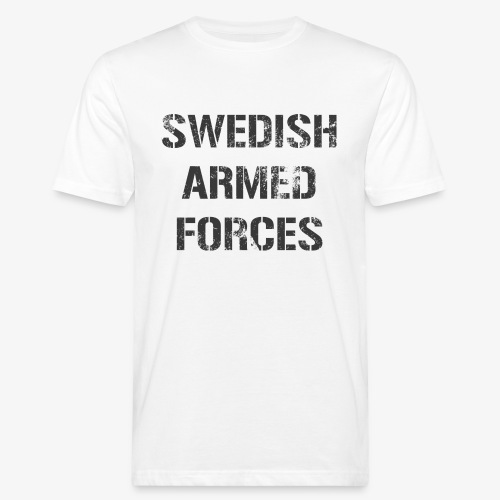 SWEDISH ARMED FORCES - Sliten - Ekologisk T-shirt herr