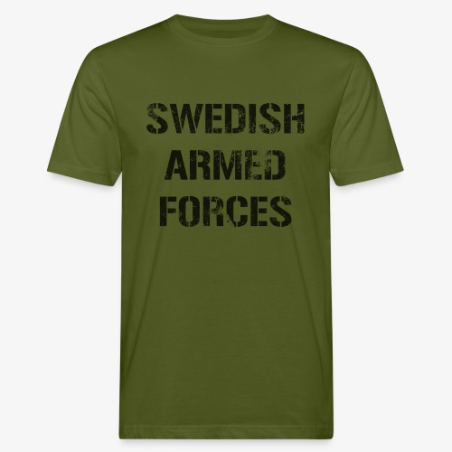 SWEDISH ARMED FORCES - Sliten - Ekologisk T-shirt herr