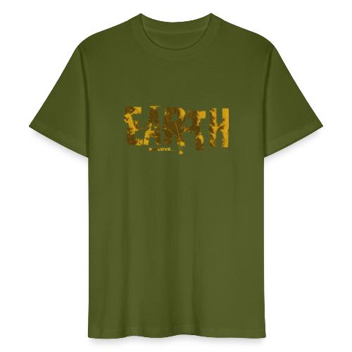 Earth my love - Mannen Bio-T-shirt