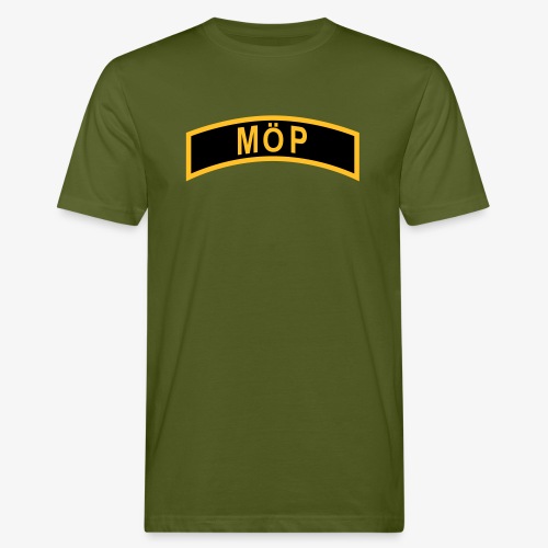 Militärt Överintresserad Person - MÖP-Båge - Ekologisk T-shirt herr