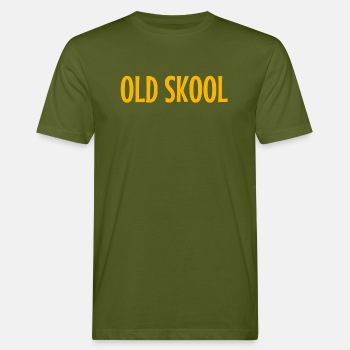 Old Skool - Økologisk T-skjorte for menn