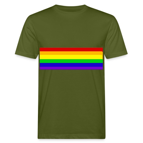 Rainbow - Männer Bio-T-Shirt