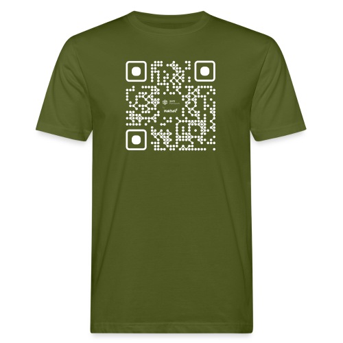 QR - Maidsafe.net White - Men's Organic T-Shirt