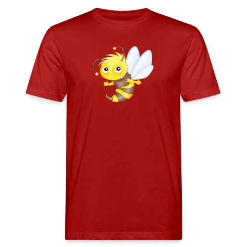 kleine Biene - Männer Bio-T-Shirt