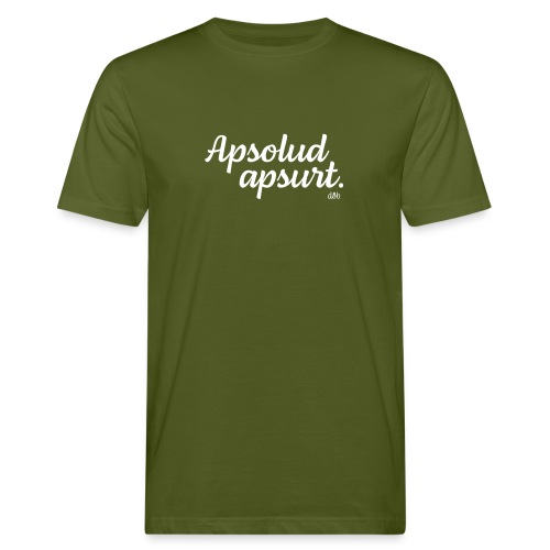 Apsolud apsurt (Motivfarbe individualisierbar) - Männer Bio-T-Shirt