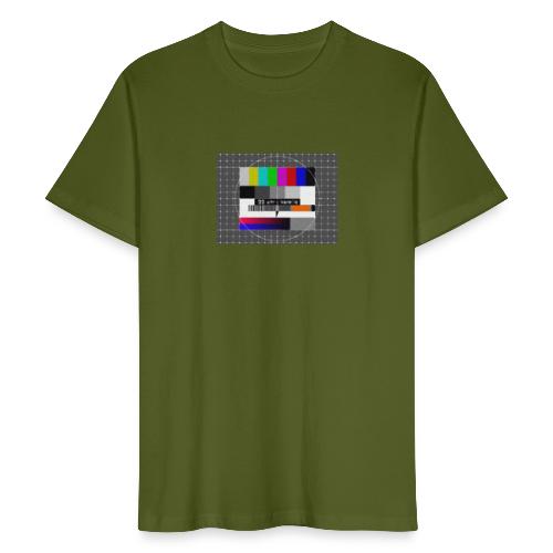 Testbild koralle- used look - Männer Bio-T-Shirt