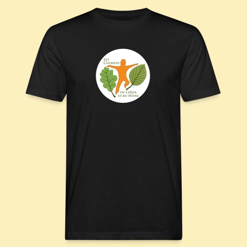 Logo des Chemins du Chêne et du Hêtre - T-shirt bio Homme
