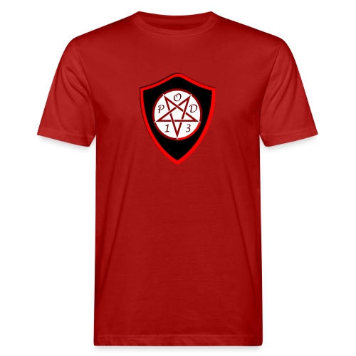 DRAGUL SHIELD RED - Men's Organic T-Shirt