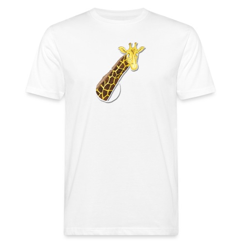 the looking giraffe - Männer Bio-T-Shirt