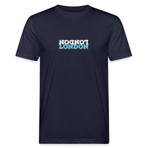 London Souvenir - Upside Down London - Männer Bio-T-Shirt