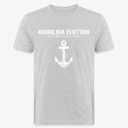 Kungliga Flottan - Swedish Royal Navy - ankare - Ekologisk T-shirt herr