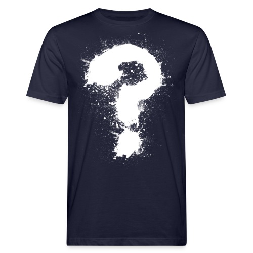 Fragezeichen - Männer Bio-T-Shirt