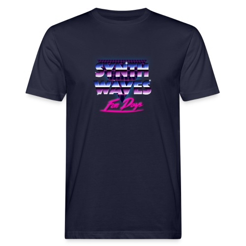 Synthwaves For Days - Mannen Bio-T-shirt