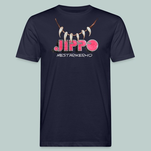 jippomestari_pink - Miesten luonnonmukainen t-paita