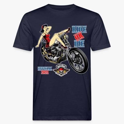 Harleysti Italia - Festliches Design von 2022 - Männer Bio-T-Shirt