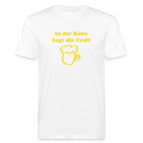 Craftbeer - Männer Bio-T-Shirt