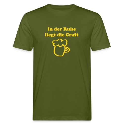 Craftbeer - Männer Bio-T-Shirt