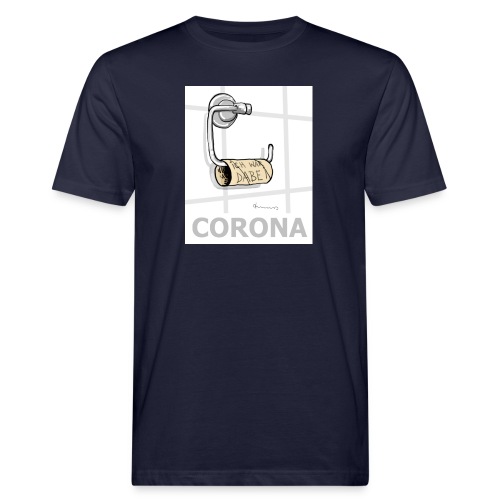 Corona-Klopapier-Notstand 2020 - Männer Bio-T-Shirt