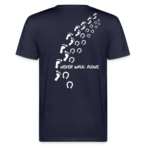 Vorschau: never walk alone horse - Männer Bio-T-Shirt