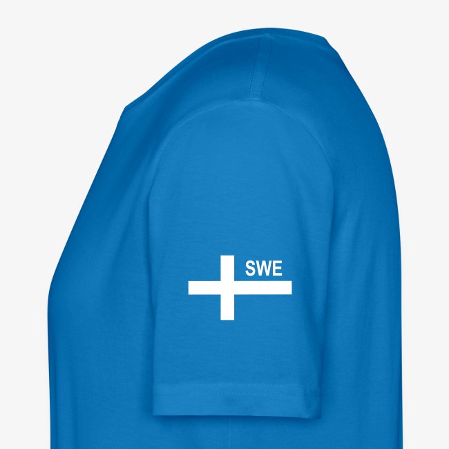 Swedish Tactical Flag (Neg) Sweden - Sverige - SWE