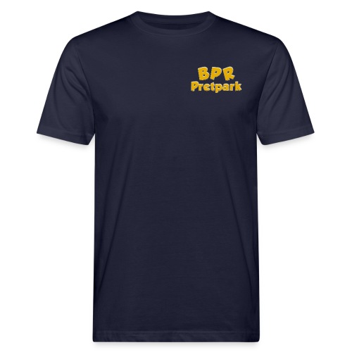 BPR Pretpark borstlogo - Mannen Bio-T-shirt