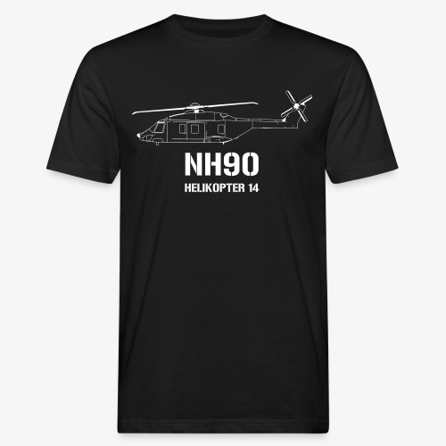 Helikopter 14 - NH 90 - Ekologisk T-shirt herr