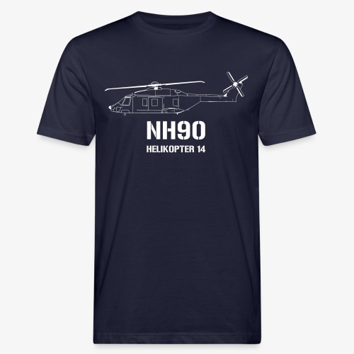 Helikopter 14 - NH 90 - Ekologisk T-shirt herr