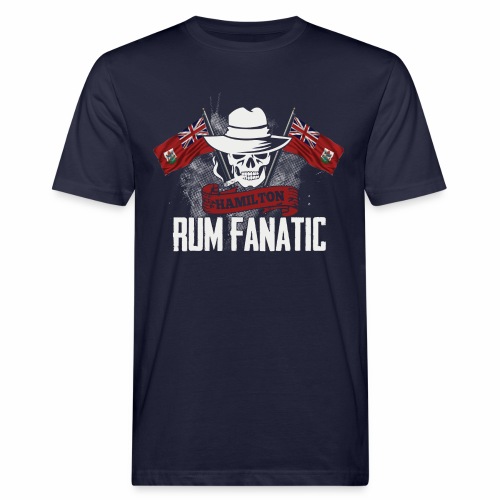 T-shirt Rum Fanatic - Hamilton, Bermuda - Ekologiczna koszulka męska
