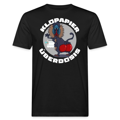 Lockdown Quarantäne Home Office Geschenk Klopapier - Männer Bio-T-Shirt