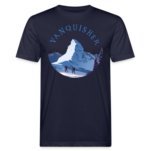 Vanquisher Matterhorn Switzerland Schweiz Suisse - Männer Bio-T-Shirt
