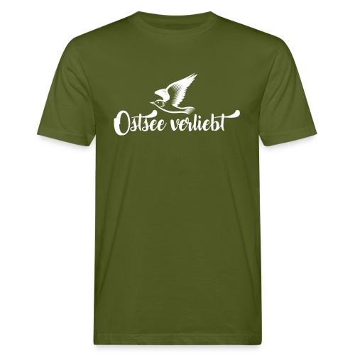 Ostssee verliebt - Männer Bio-T-Shirt