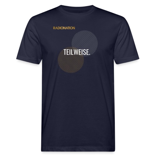 TEILWEISE - Männer Bio-T-Shirt