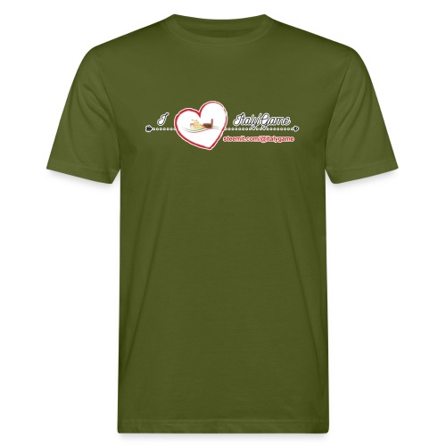 iloveitalygame - T-shirt ecologica da uomo