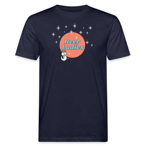 Snowman coral - Men's Organic T-Shirt