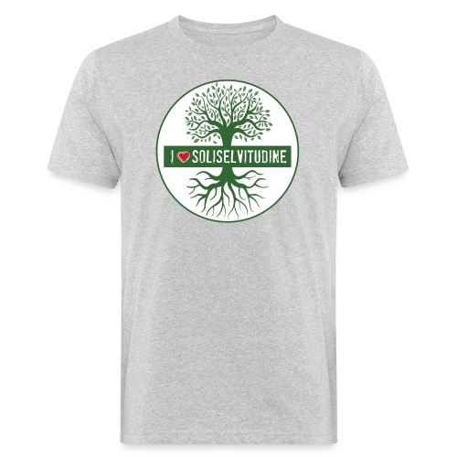 soliselvitudine - T-shirt ecologica da uomo