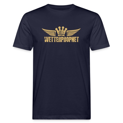 Wetterprophet Logo 2022 Wings - Männer Bio-T-Shirt