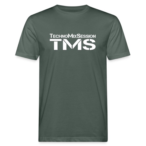 TMS-TechnoMixSession (white) - Männer Bio-T-Shirt