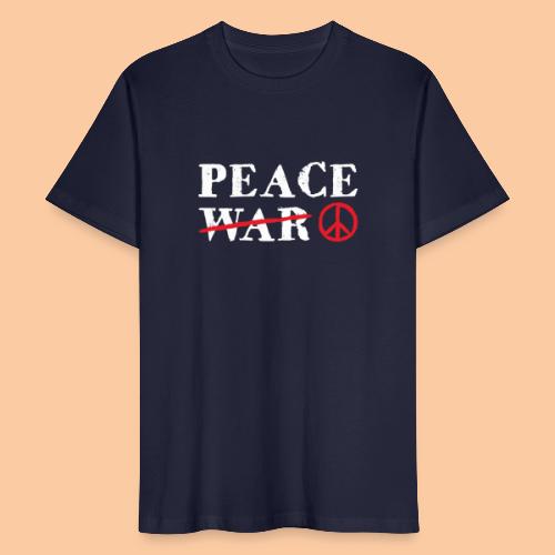 Peace - not war - Men's Organic T-Shirt