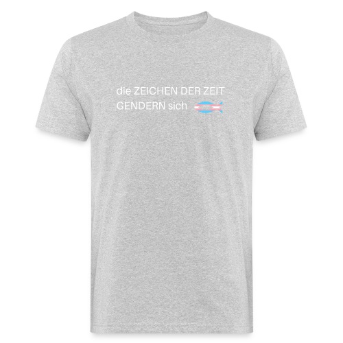ZEICHEN DER ZEIT - trans* - Männer Bio-T-Shirt