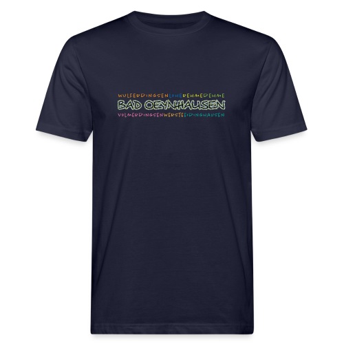 Colorful Oeynhausen - Männer Bio-T-Shirt