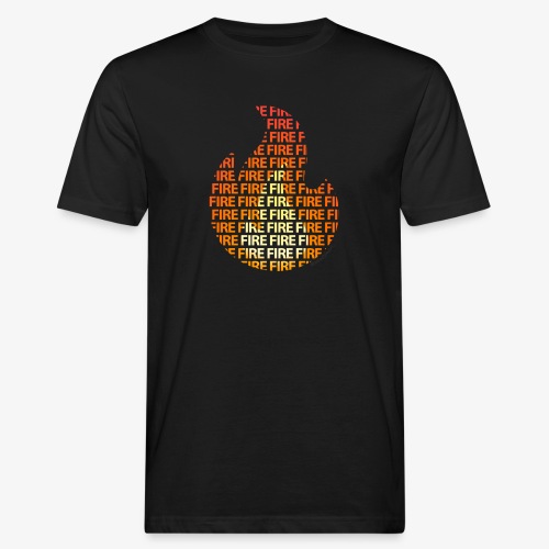 Fire Collection - Ekologiczna koszulka męska