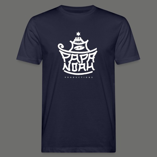 PAPA NOAH white - Männer Bio-T-Shirt