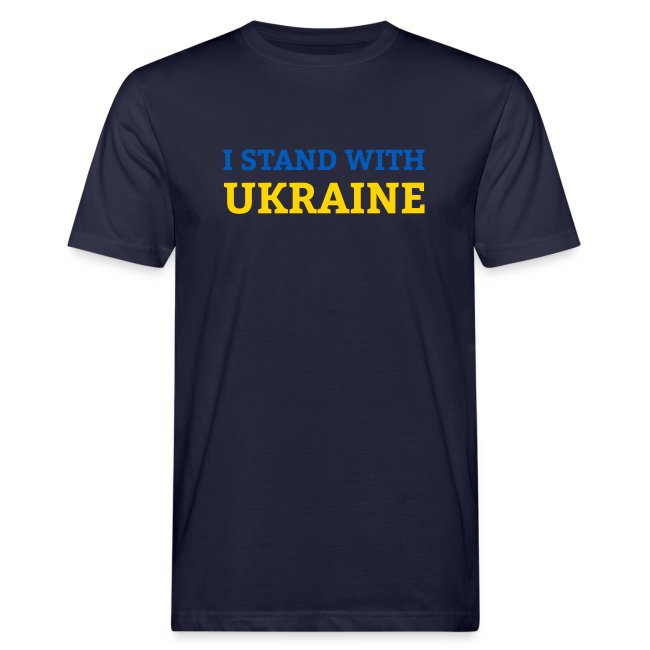 "I stand with Ukraine" Support & Solidarität