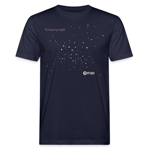 Europe by night - Männer Bio-T-Shirt