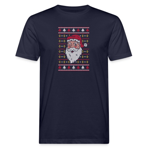 Christmas Sweater Design - Männer Bio-T-Shirt