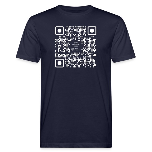 QR The New Internet Should not Be Blockchain Based W - Men's Organic T-Shirt
