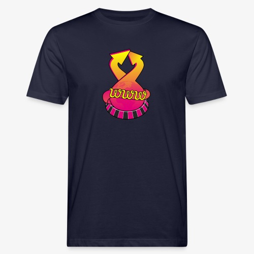 UrlRoulette Logo - Männer Bio-T-Shirt